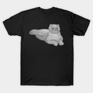 Gray Cat T-Shirt